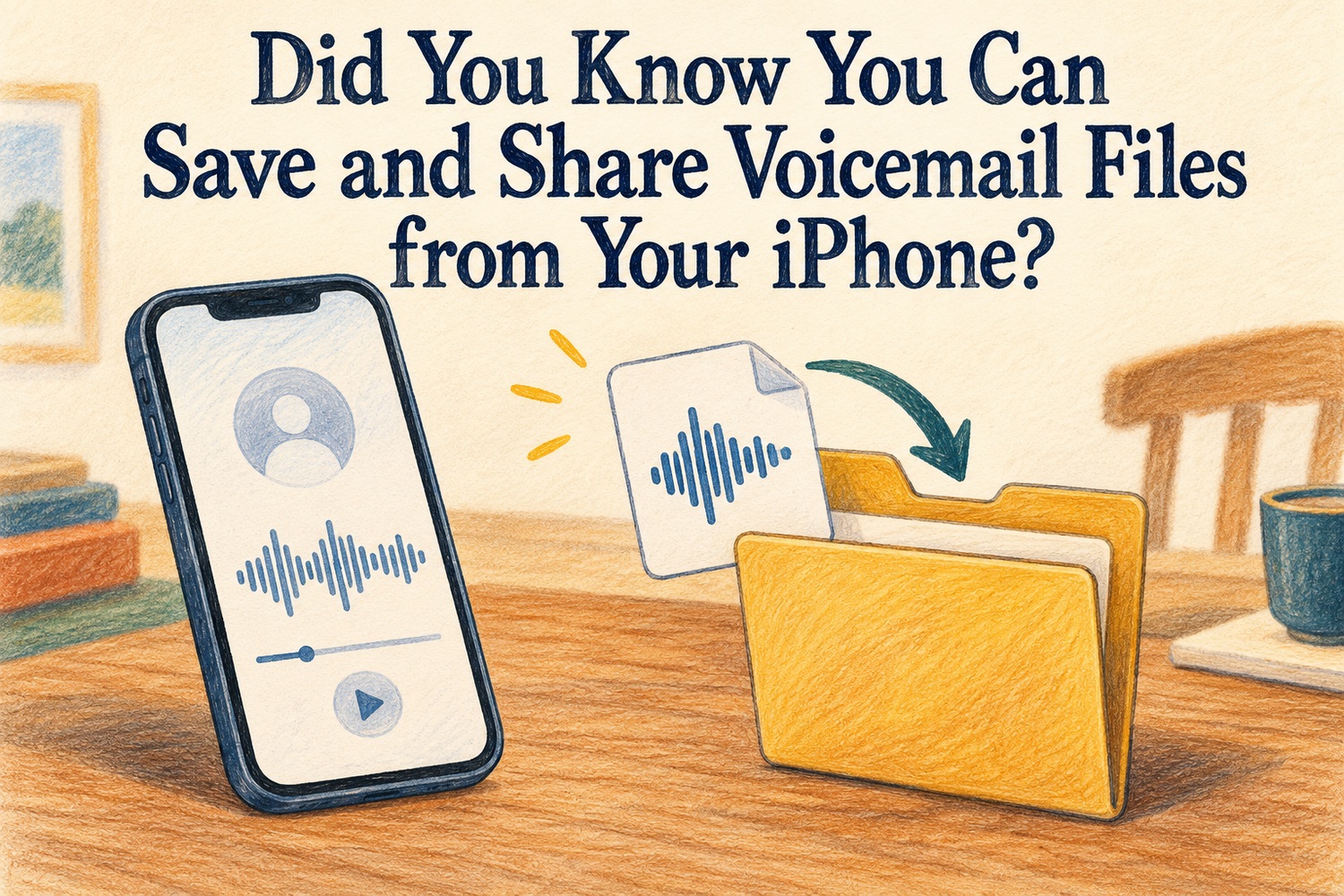 Did You Know You Can Save and Share Voicemail Files from Your iPhone?
