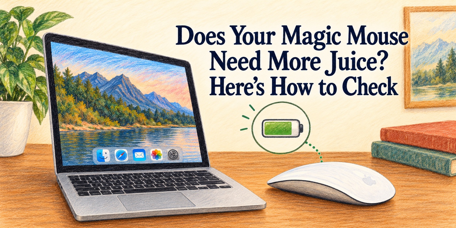 Does Your Magic Mouse Need More Juice? Here’s How to Check