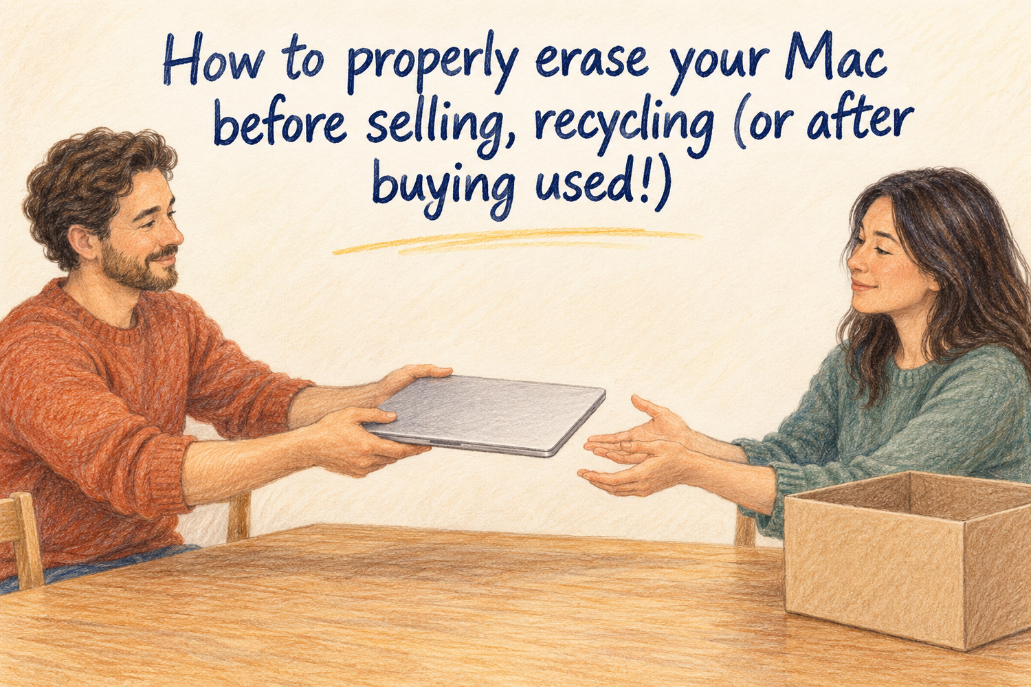 How to properly erase your Mac before selling, recycling (or after buying used!)