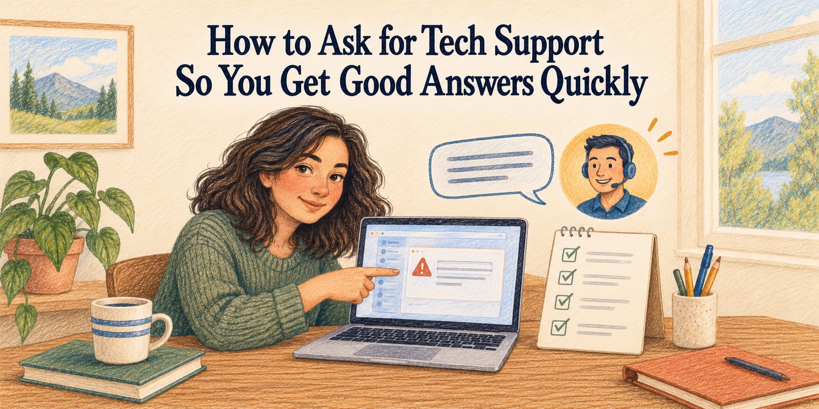 How to Ask for Tech Support So You Get Good Answers Quickly