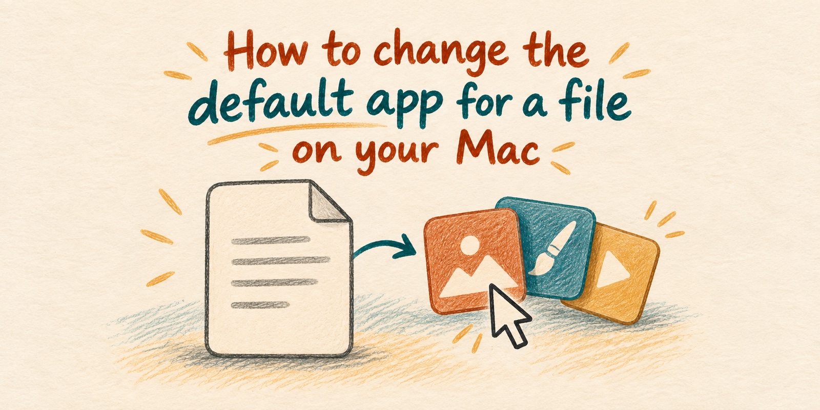 How to change the default app for a file on your Mac
