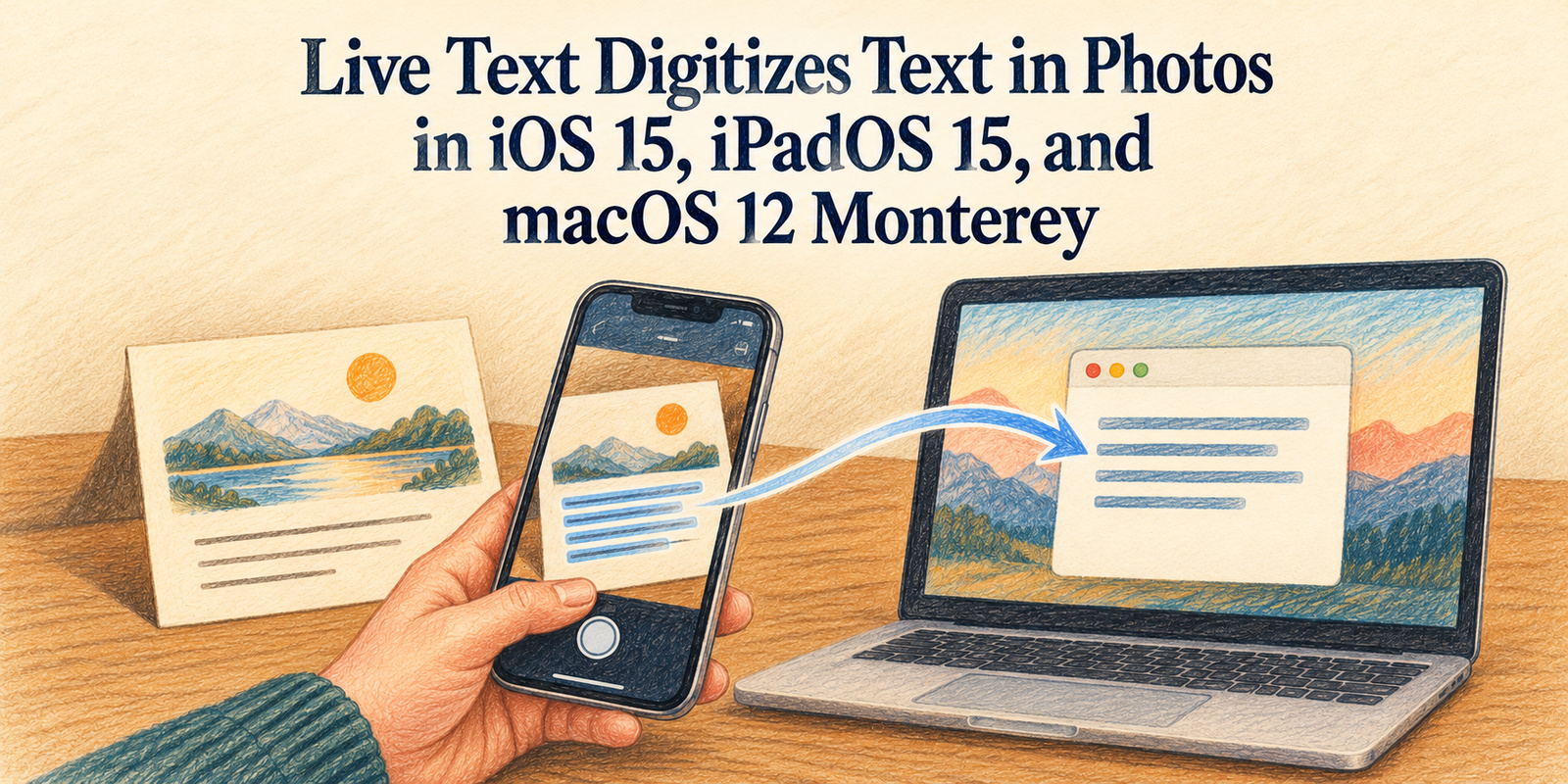 Live Text Digitizes Text in Photos in iOS 15, iPadOS 15, and macOS 12 Monterey