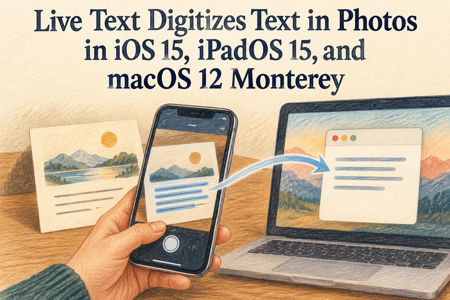Live Text Digitizes Text in Photos in iOS 15, iPadOS 15, and macOS 12 Monterey