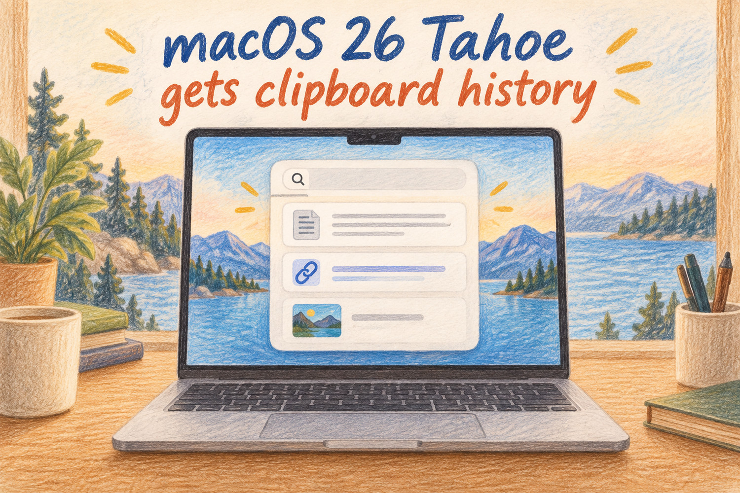 macOS 26 Tahoe gets clipboard history