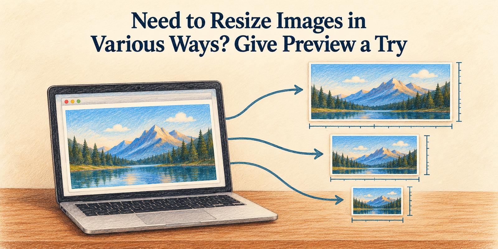 Need to Resize Images in Various Ways? Give Preview a Try