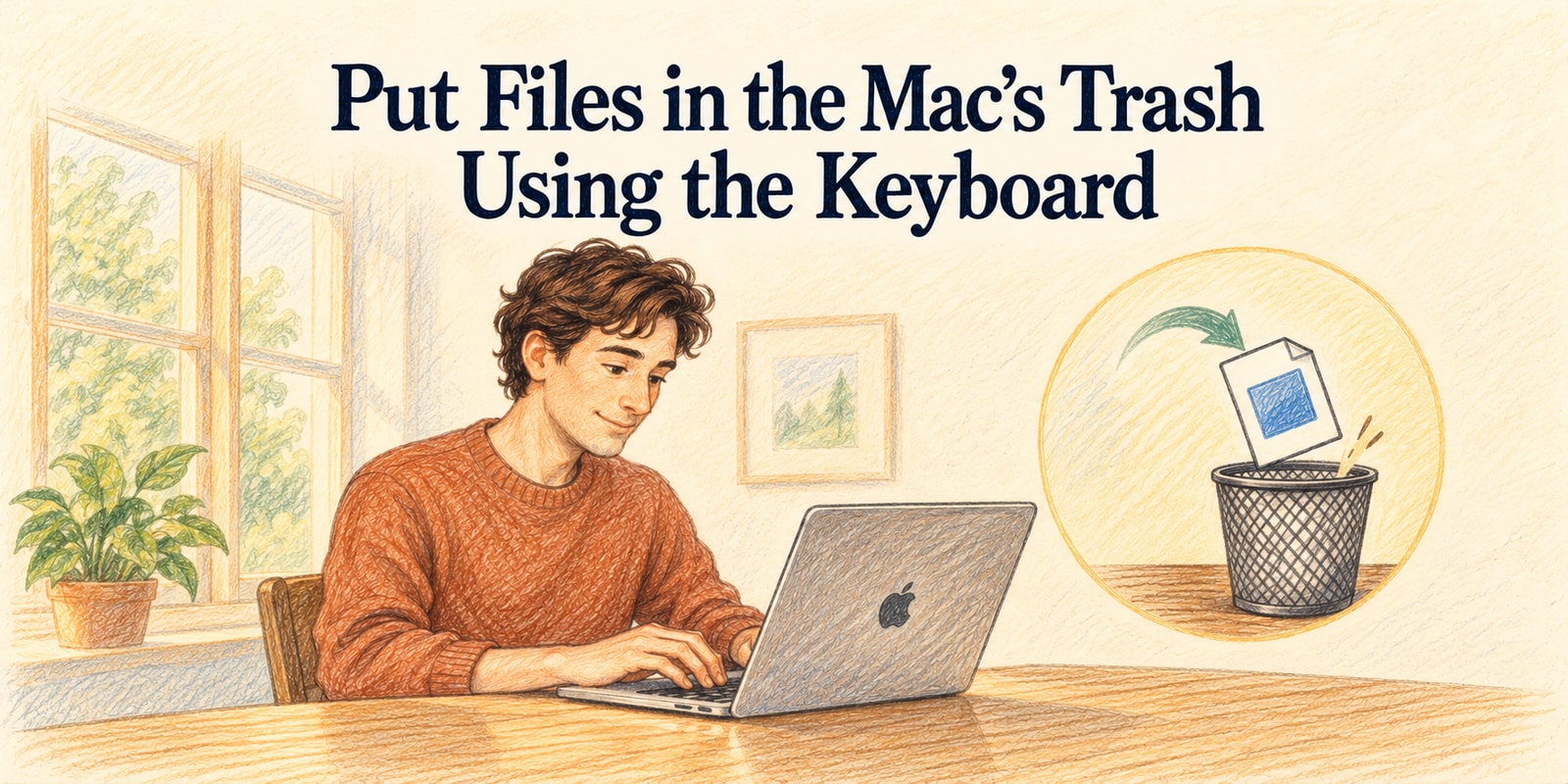 Put Files in the Mac’s Trash Using the Keyboard