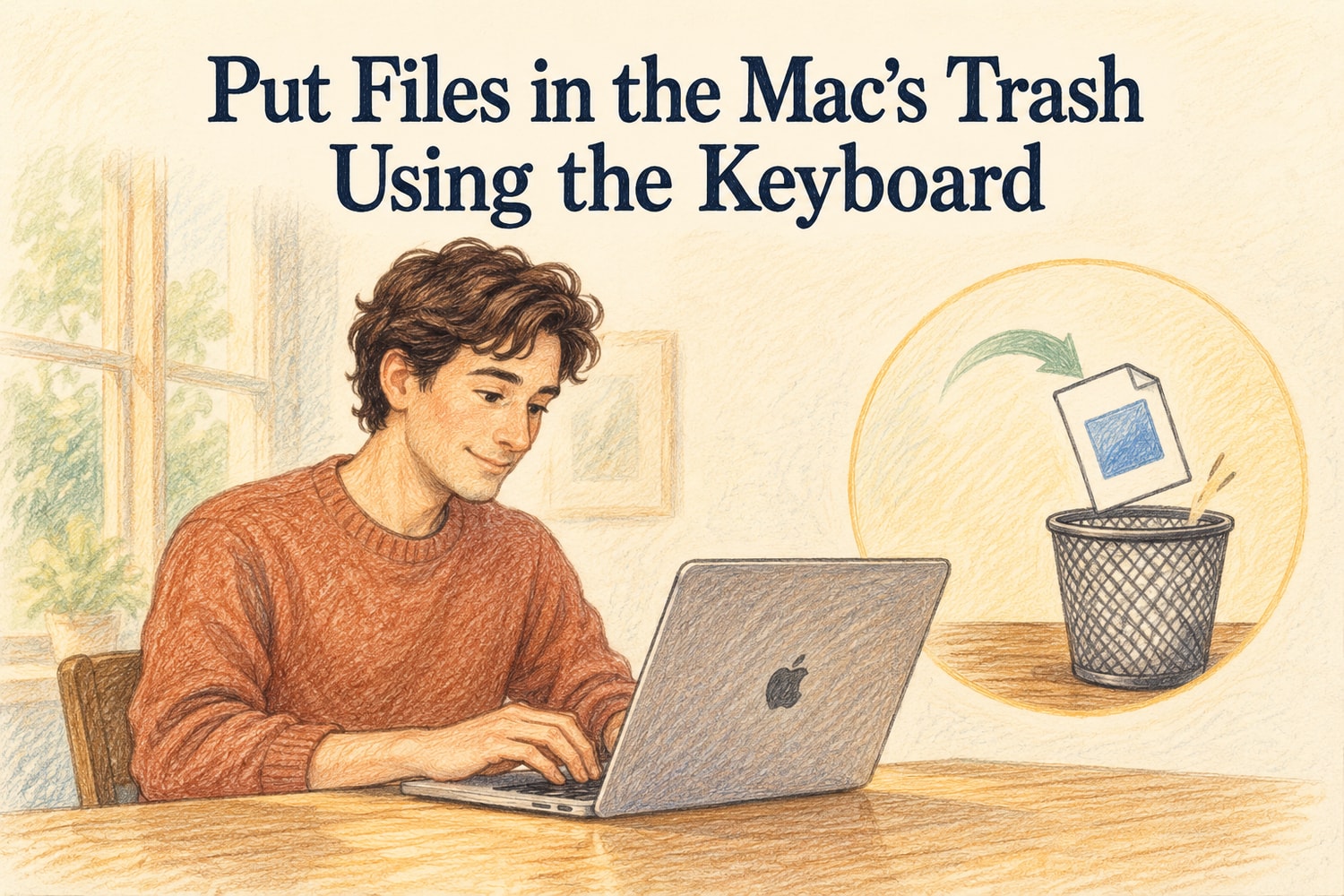Put Files in the Mac’s Trash Using the Keyboard