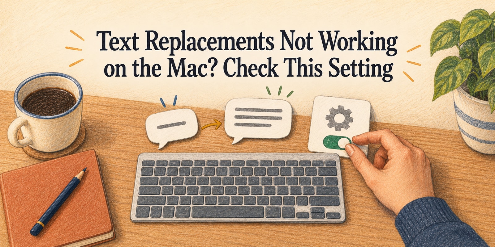 Text Replacements Not Working on the Mac? Check This Setting
