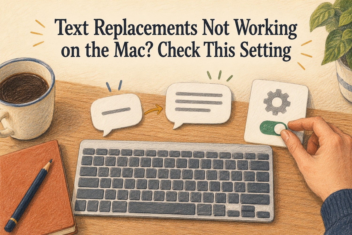 Text Replacements Not Working on the Mac? Check This Setting