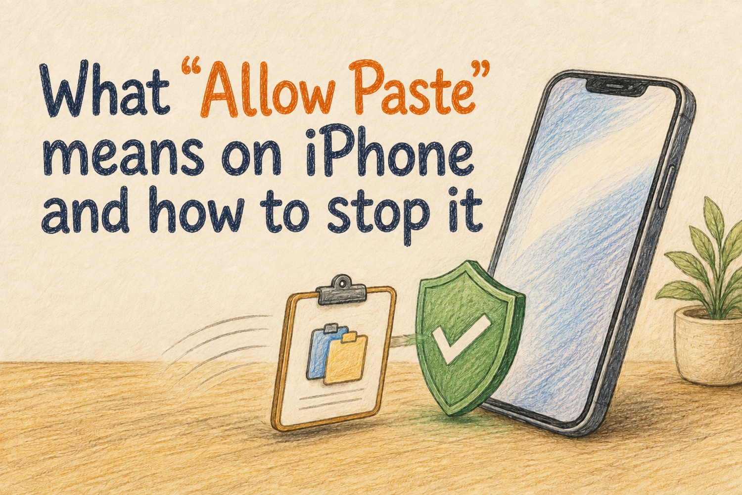 What “Allow Paste” means on iPhone and how to stop it