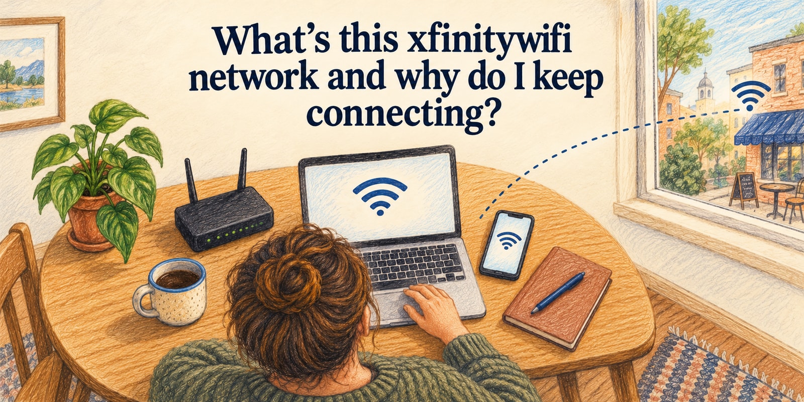 What's this xfinitywifi network and why do I keep connecting?