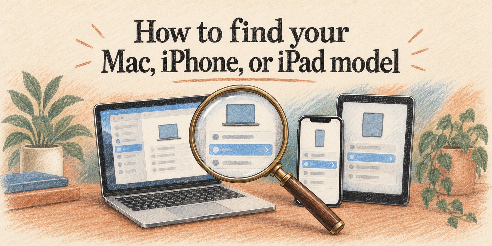 How to find your Mac, iPhone, or iPad model