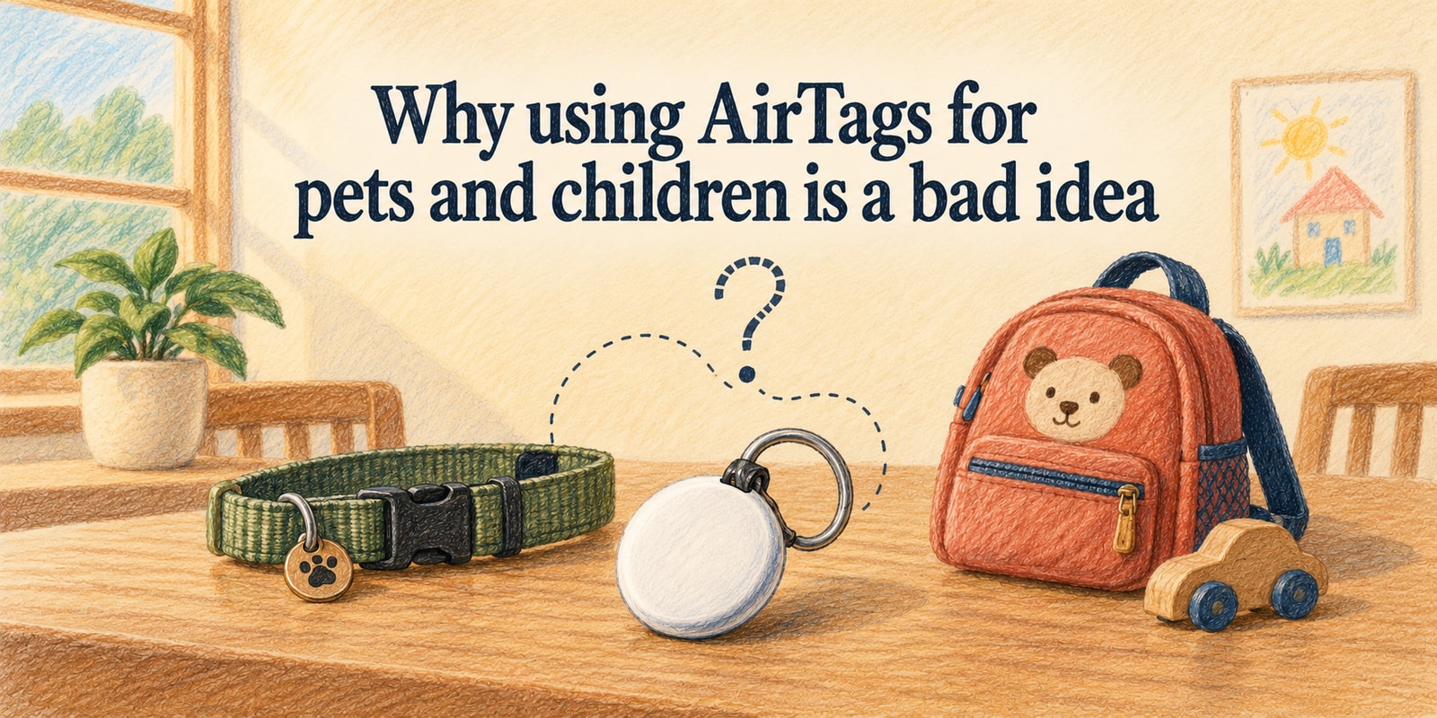 Why using AirTags for pets and children is a bad idea