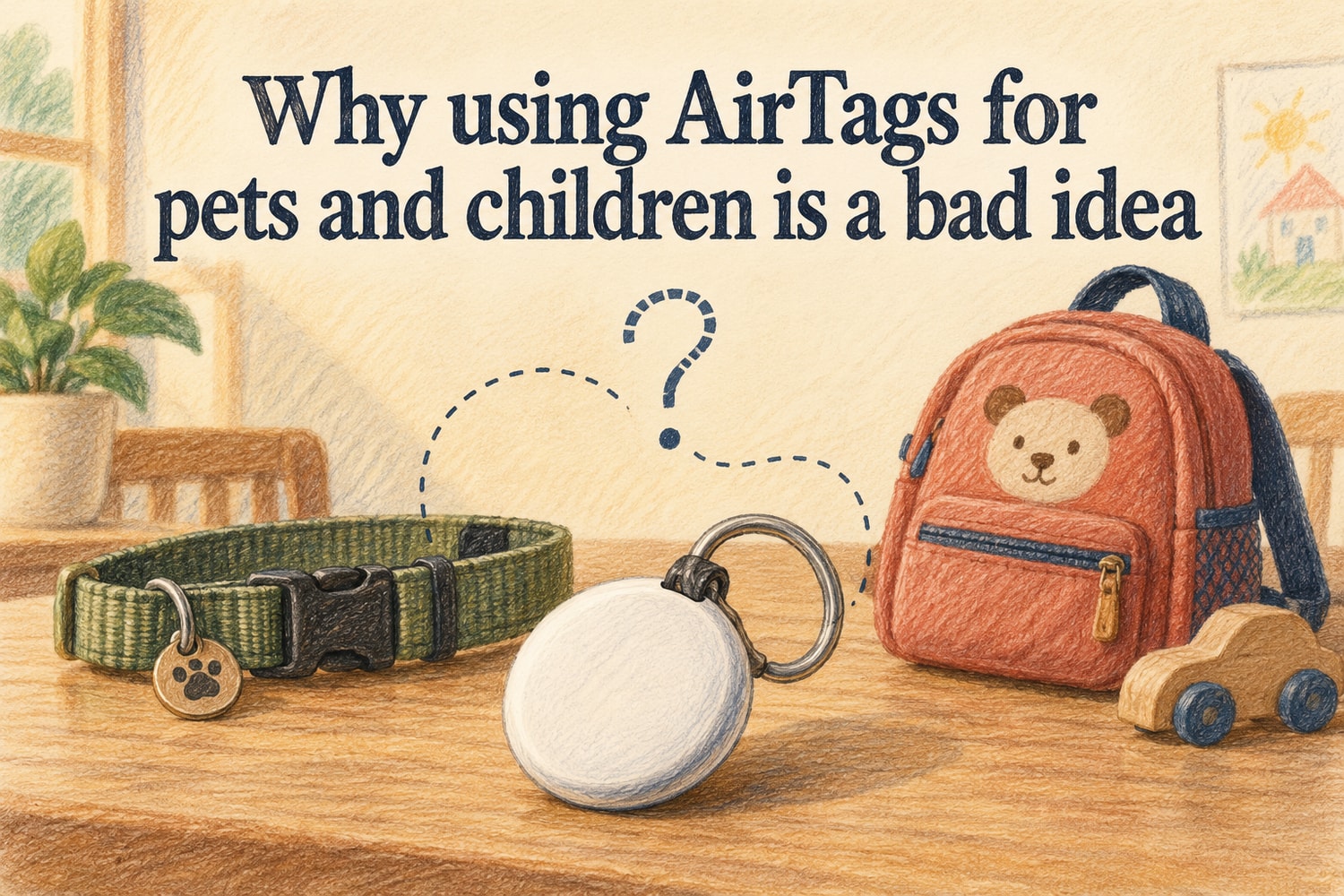 Why using AirTags for pets and children is a bad idea
