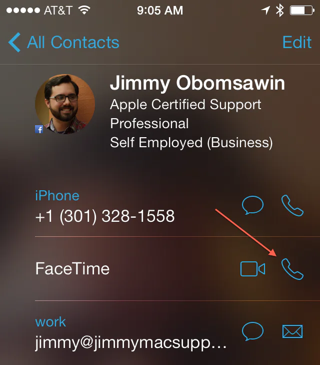 FaceTime Audio
