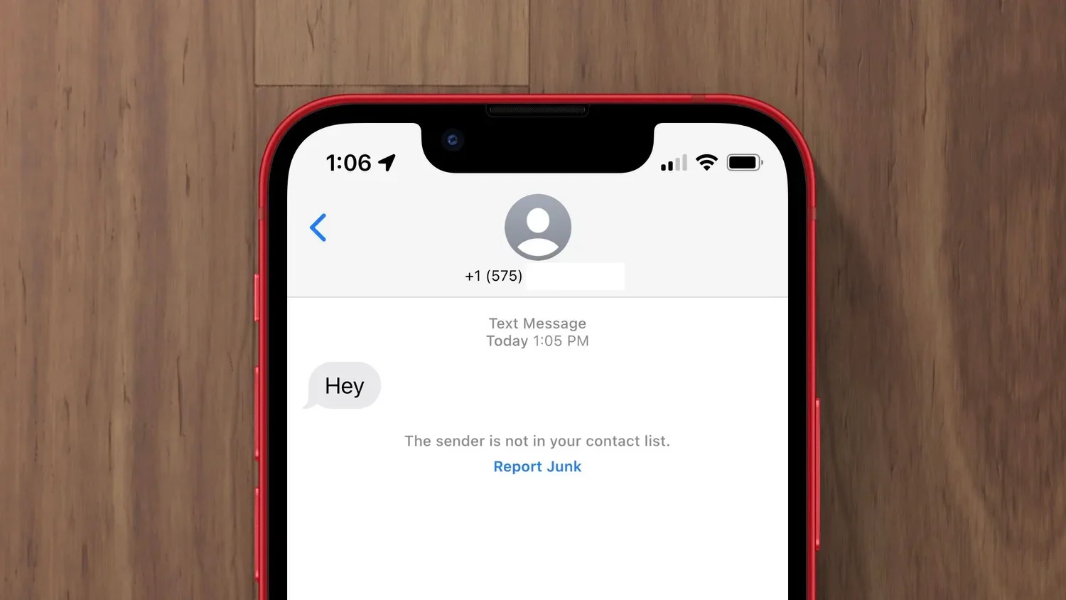 Don't respond to text messages from random numbers