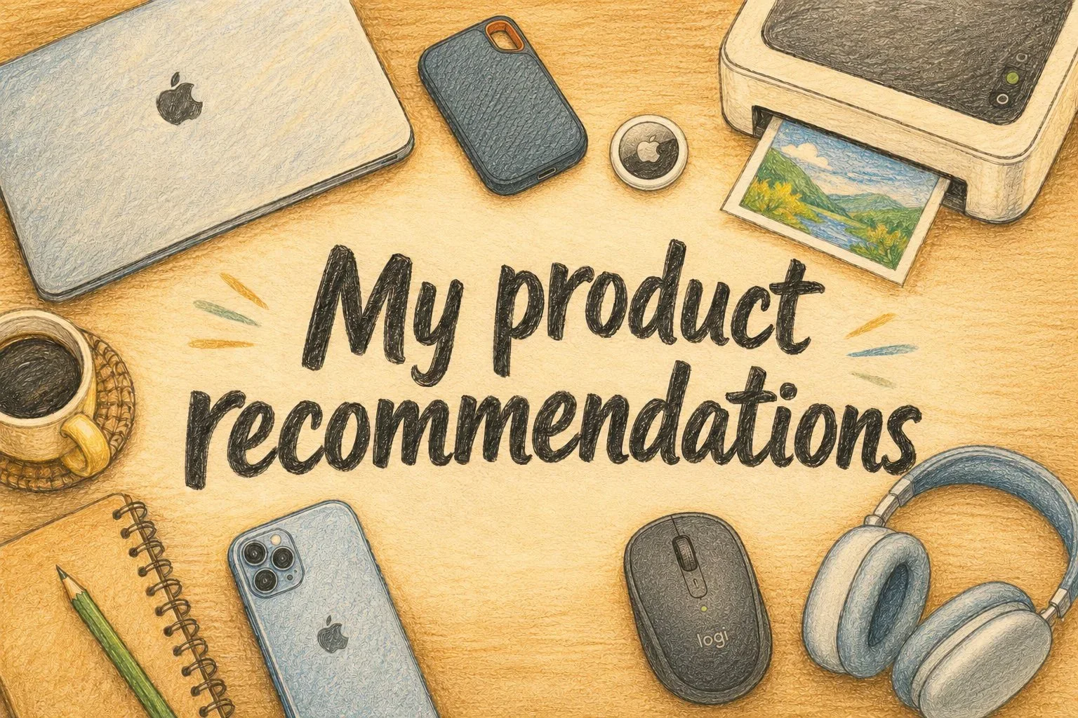 Apple device screenshot showing My product recommendations