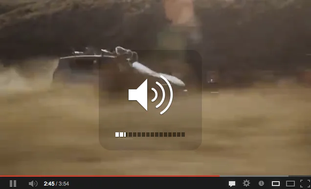 screenshot showing fine volume control