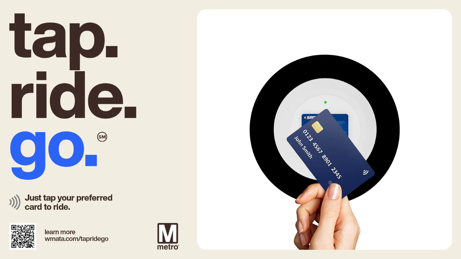 SF and DC transit now let you pay for each ride with a credit card!