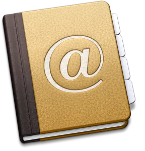 Address book icon