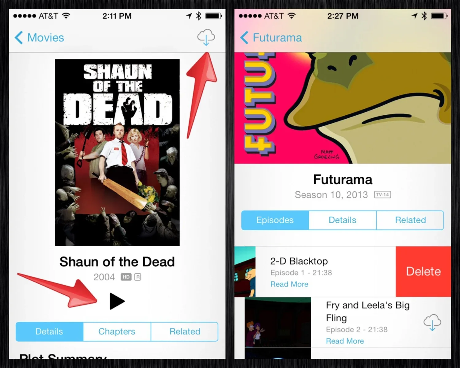 iCloud Videos