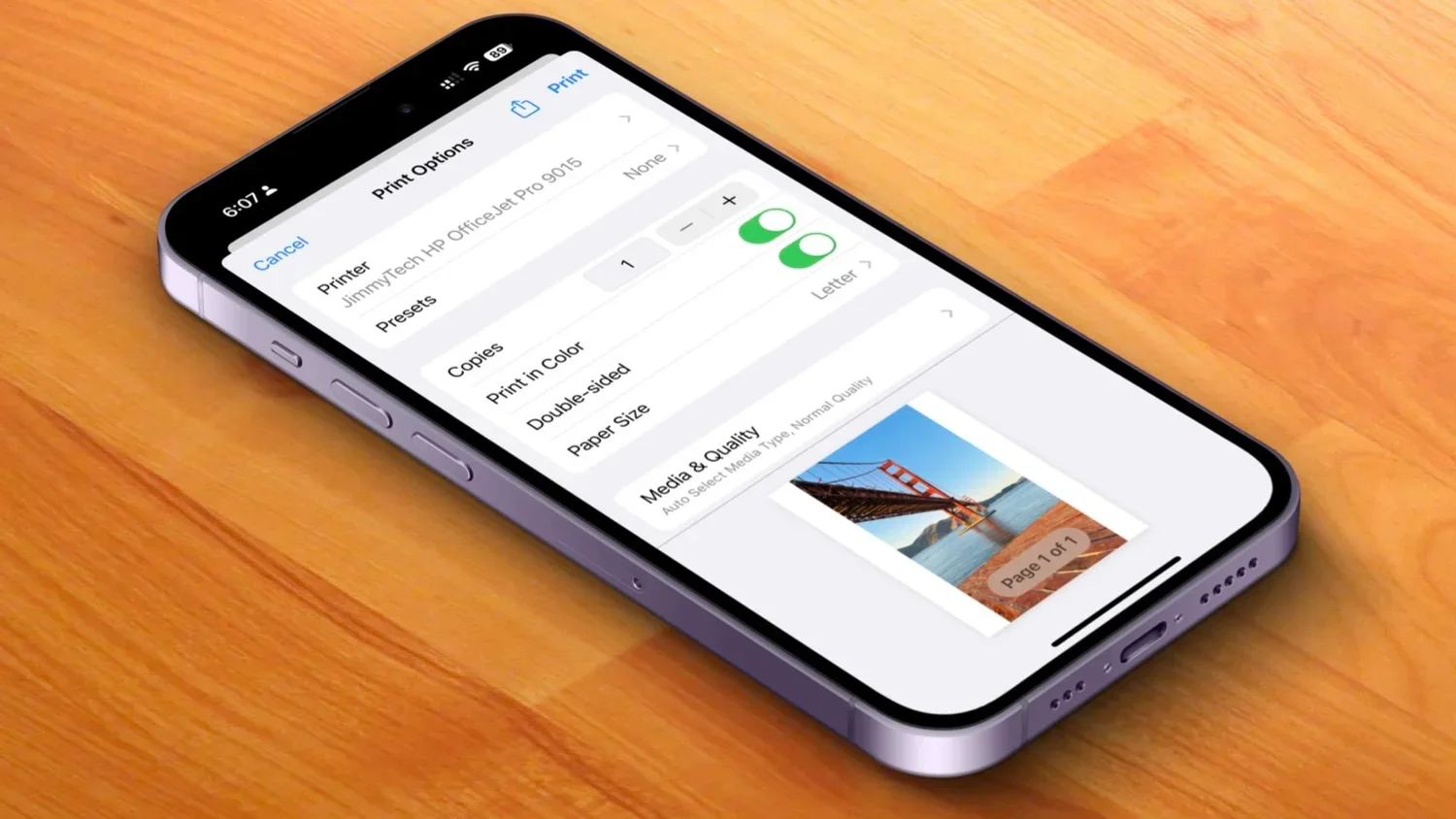 How to print from iPhone or iPad