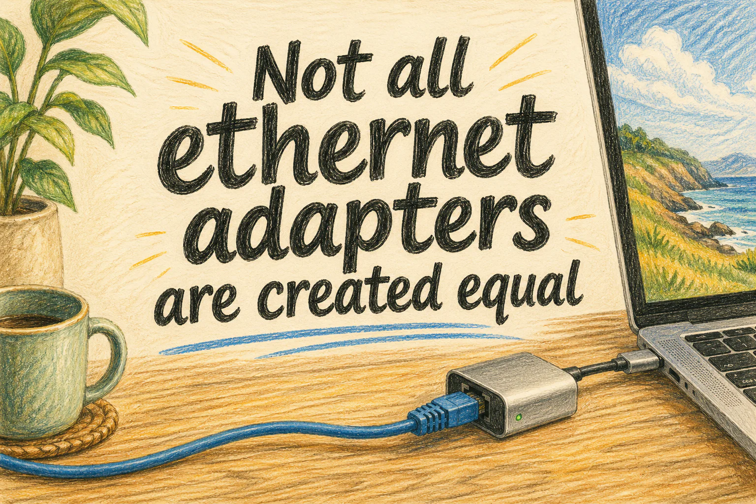 Not all ethernet adapters are created equal: here's what to look for on a Mac