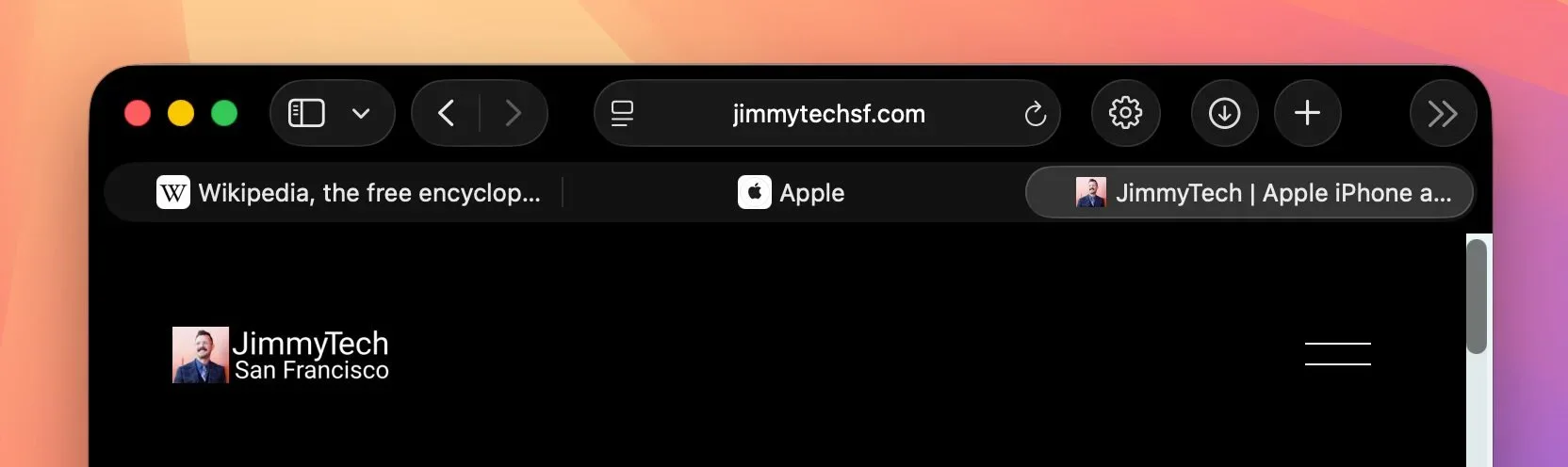 No more Compact Tab option nmacOS 26