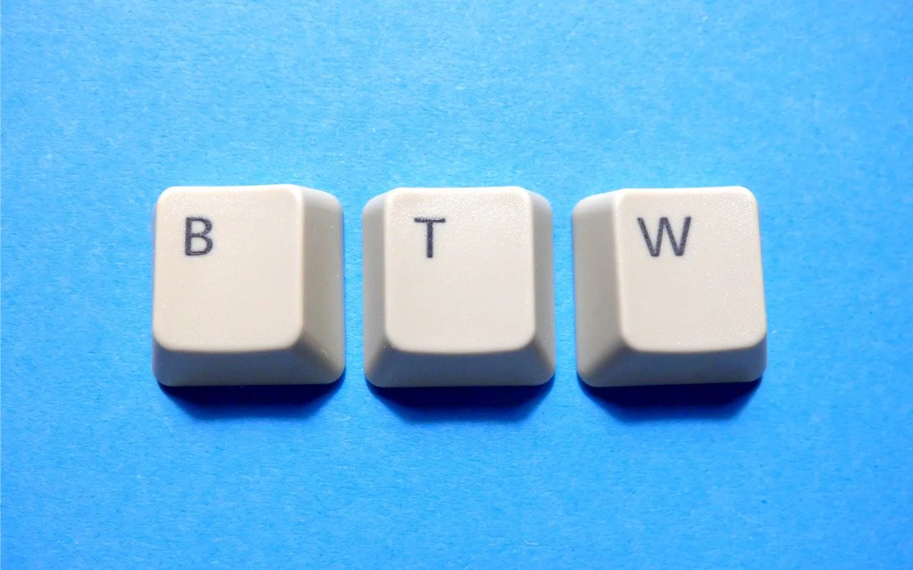 Btw abbreviation photo
