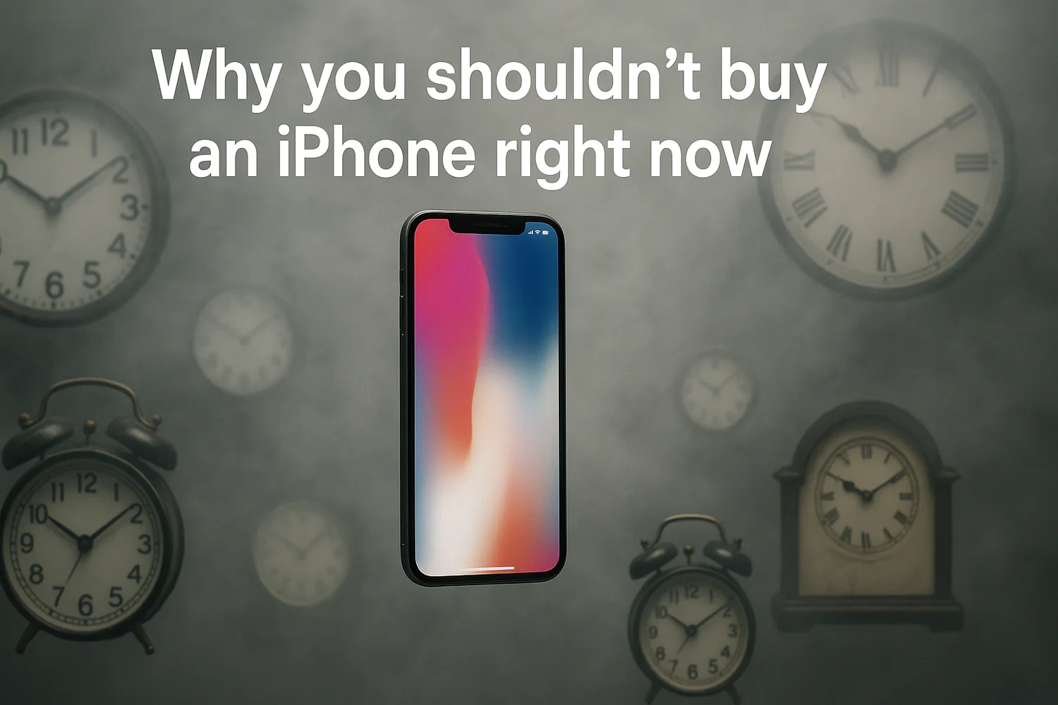 Why you shouldn’t buy an iPhone right now