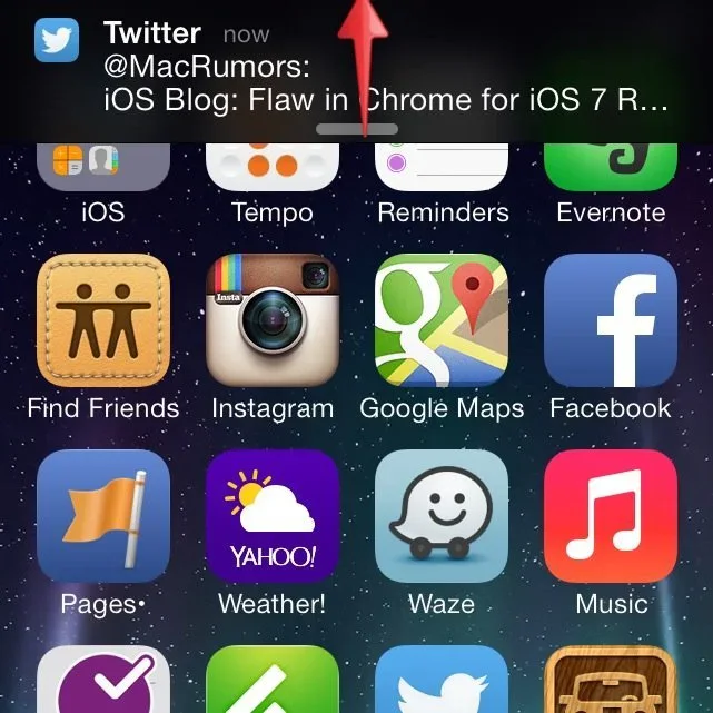 Dismiss banner notifications immediately