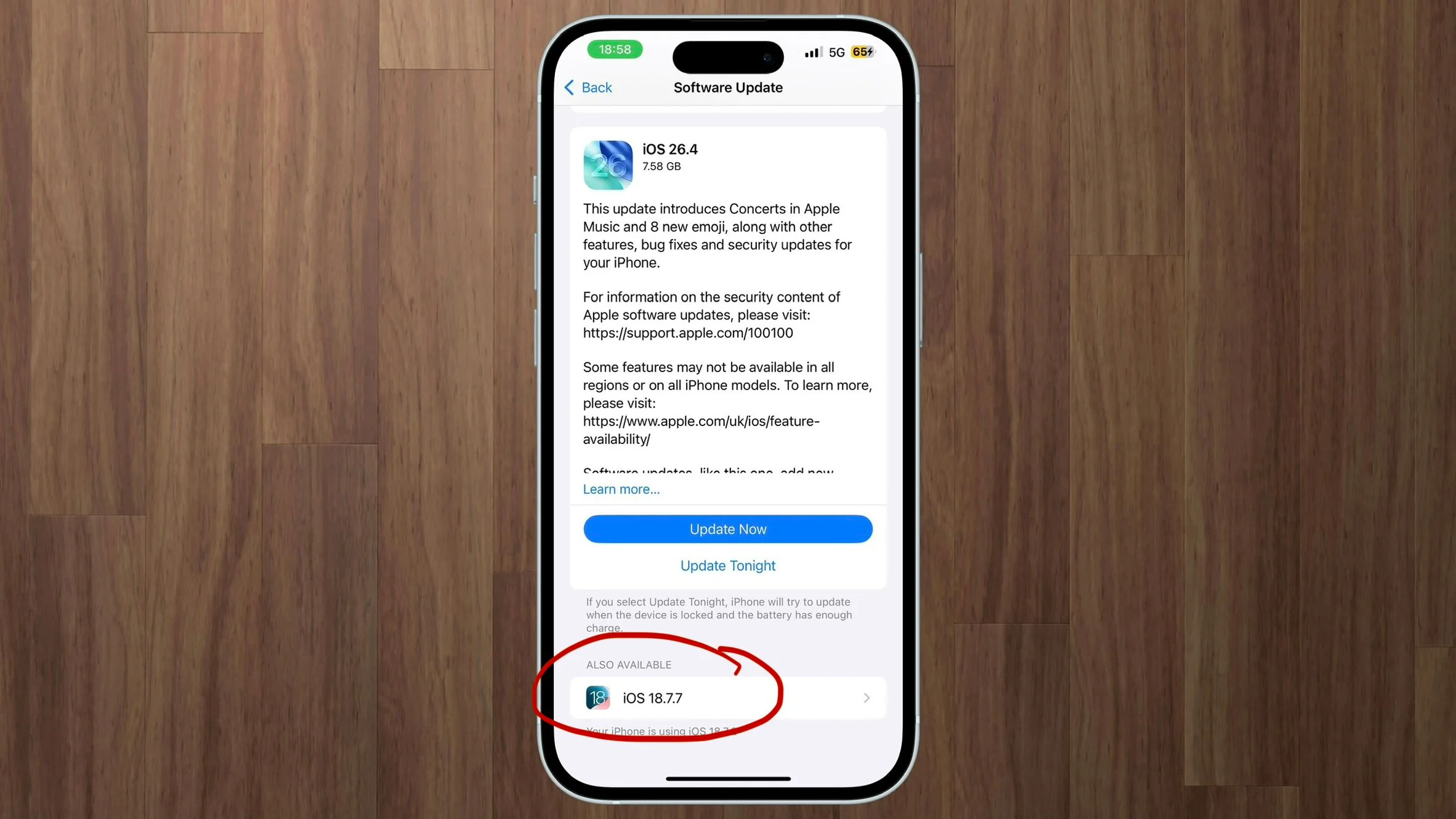 Apple is patching iPhones and iPads that skipped iOS 26. Update now!