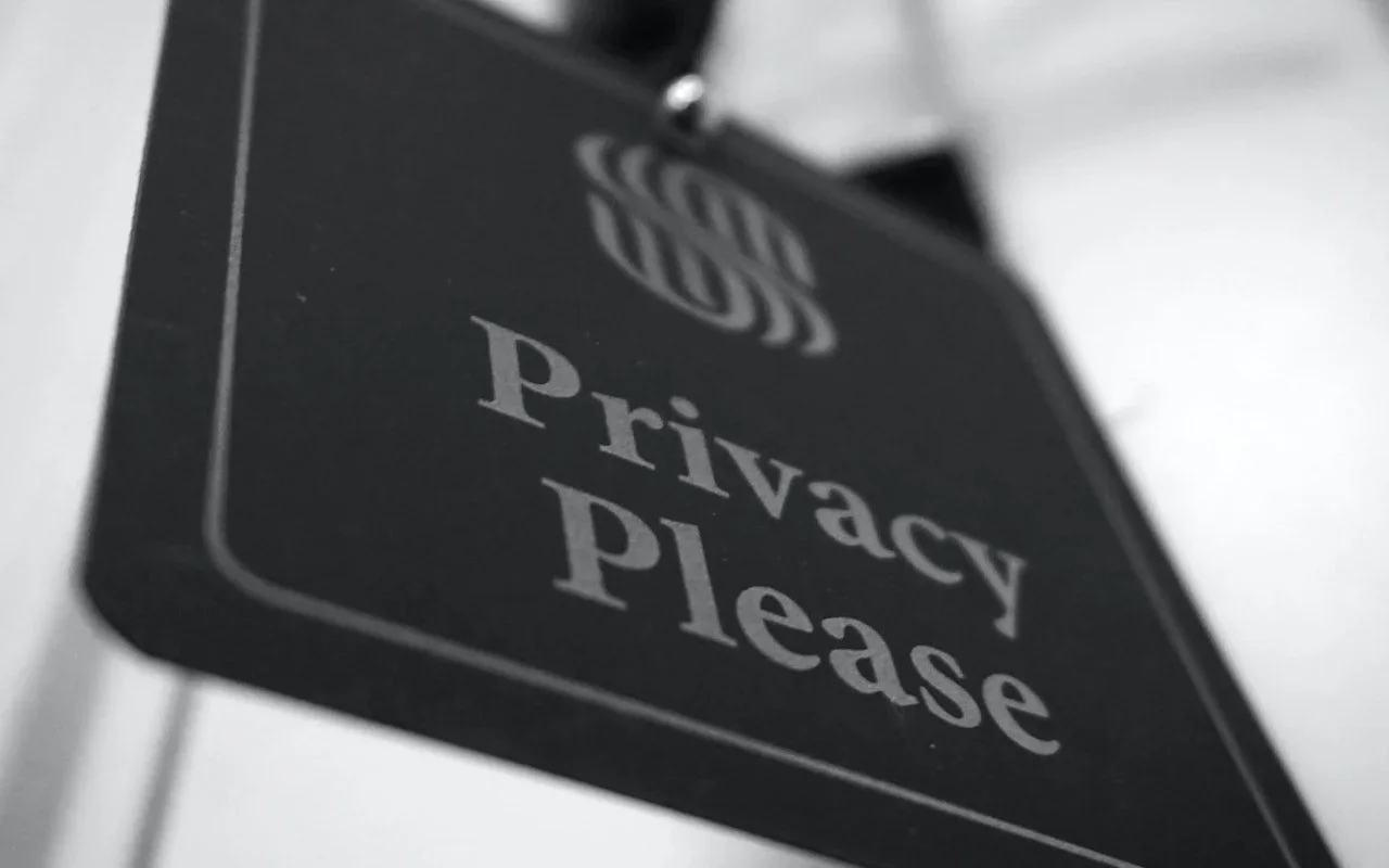 screenshot showing Privacy Please