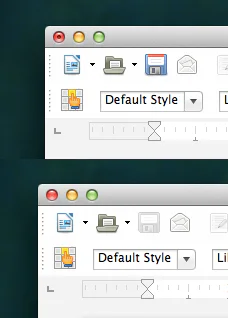 How to tell if a document is saved